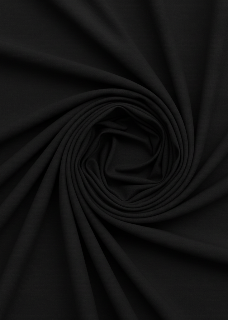 Black Fitted Long Sleeve A-Line Style Mini Dress