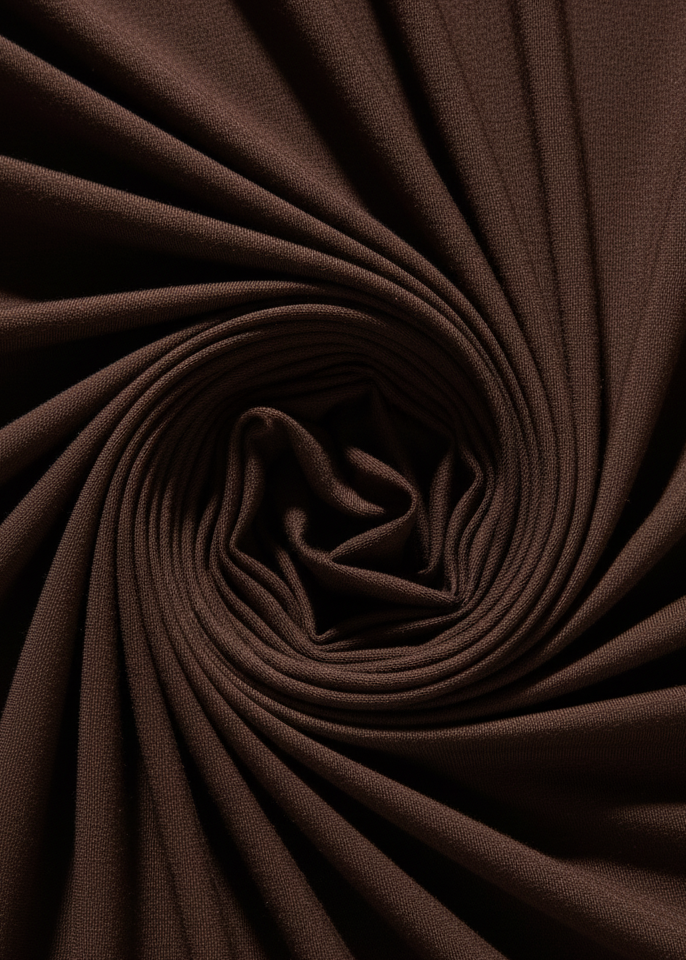 Brown One Shoulder Draping Detailed Side Cut Out Maxi Dress