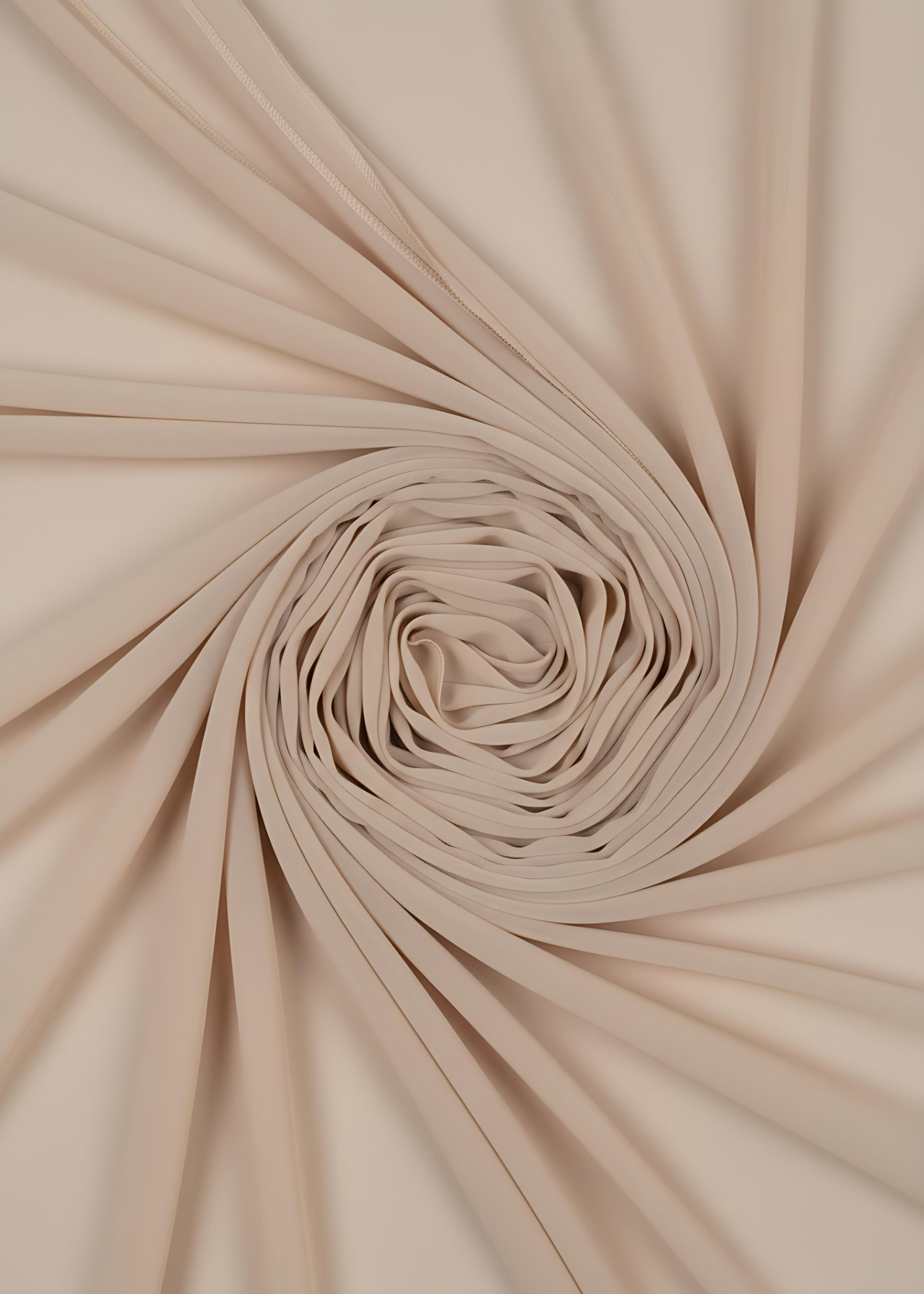 Nude Halter Neck Chiffon Ruffle Flowy Maxi Dress