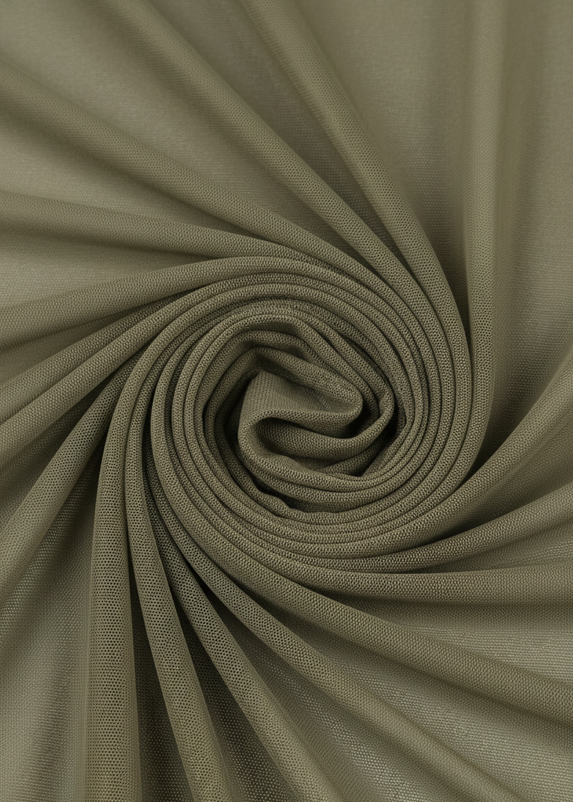 Olive Green Ruched One Shoulder High Slit Maxi Dress