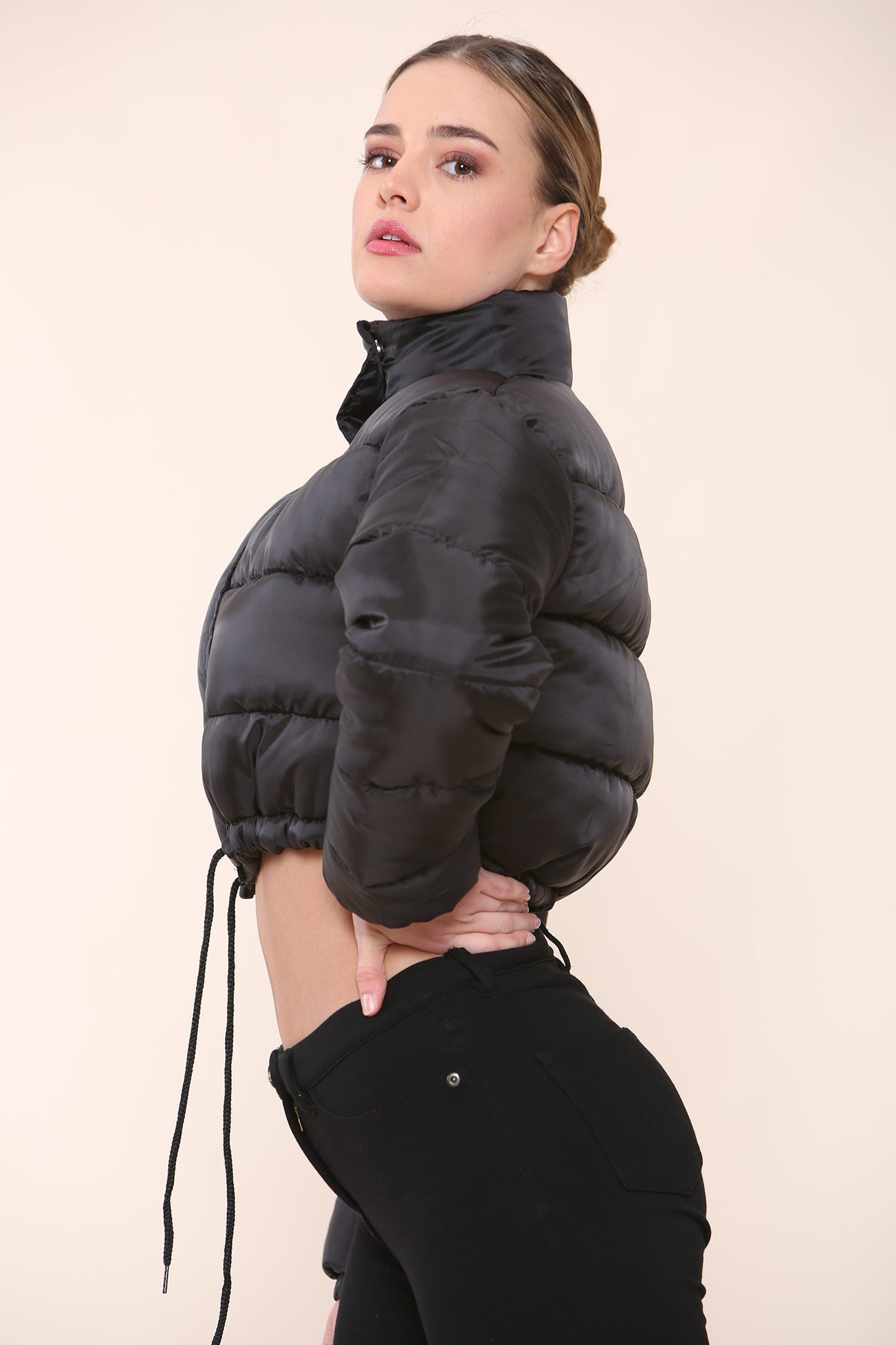 Slay Puffer Jacket: Winter Elegance - Coats & Jackets - Avinci