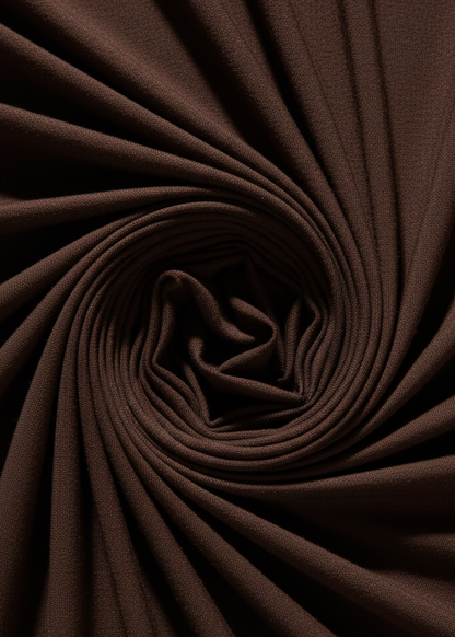 Brown One Shoulder Draping Detailed Side Cut Out Maxi Dress