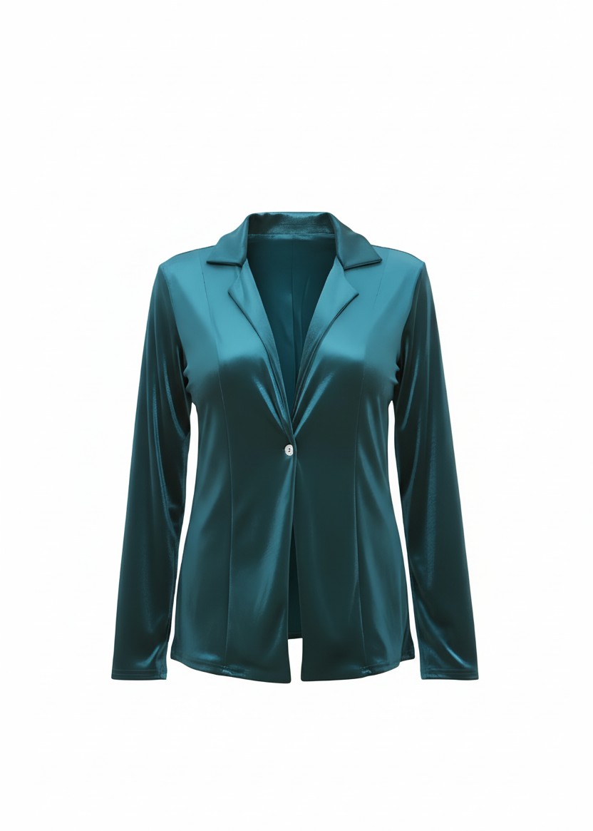 Tailored Fit Classic Lapel Evening Jacket Velvet Blazer