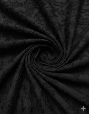 Black Thin Adjustable Straps Jacquard Bodycon Formal Evening Maxi Dress