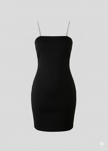 Diamond Straps Bodycon Mini Dress