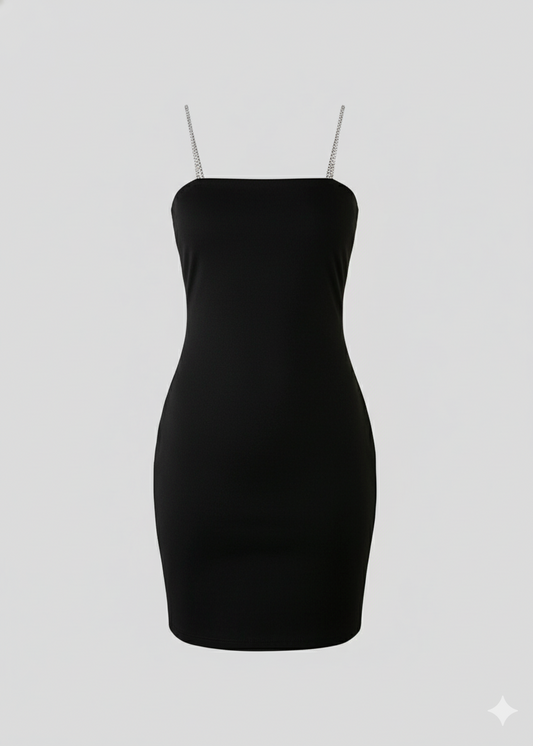 Diamond Straps Bodycon Mini Dress
