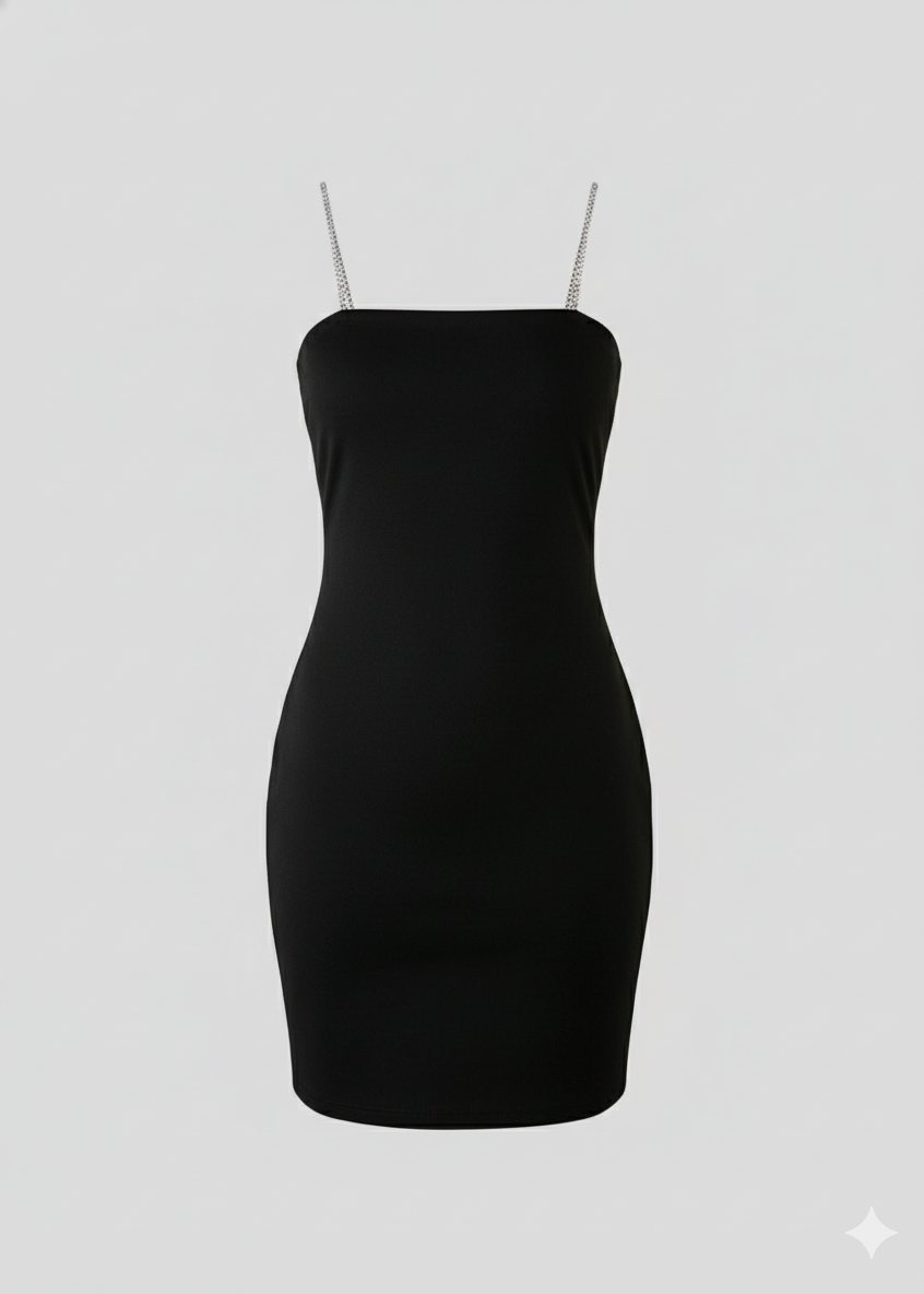 Diamond Straps Bodycon Mini Dress