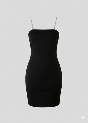 Diamond Straps Bodycon Mini Dress