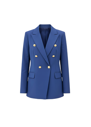 Navy Women's Tailored Double Breasted Blazer