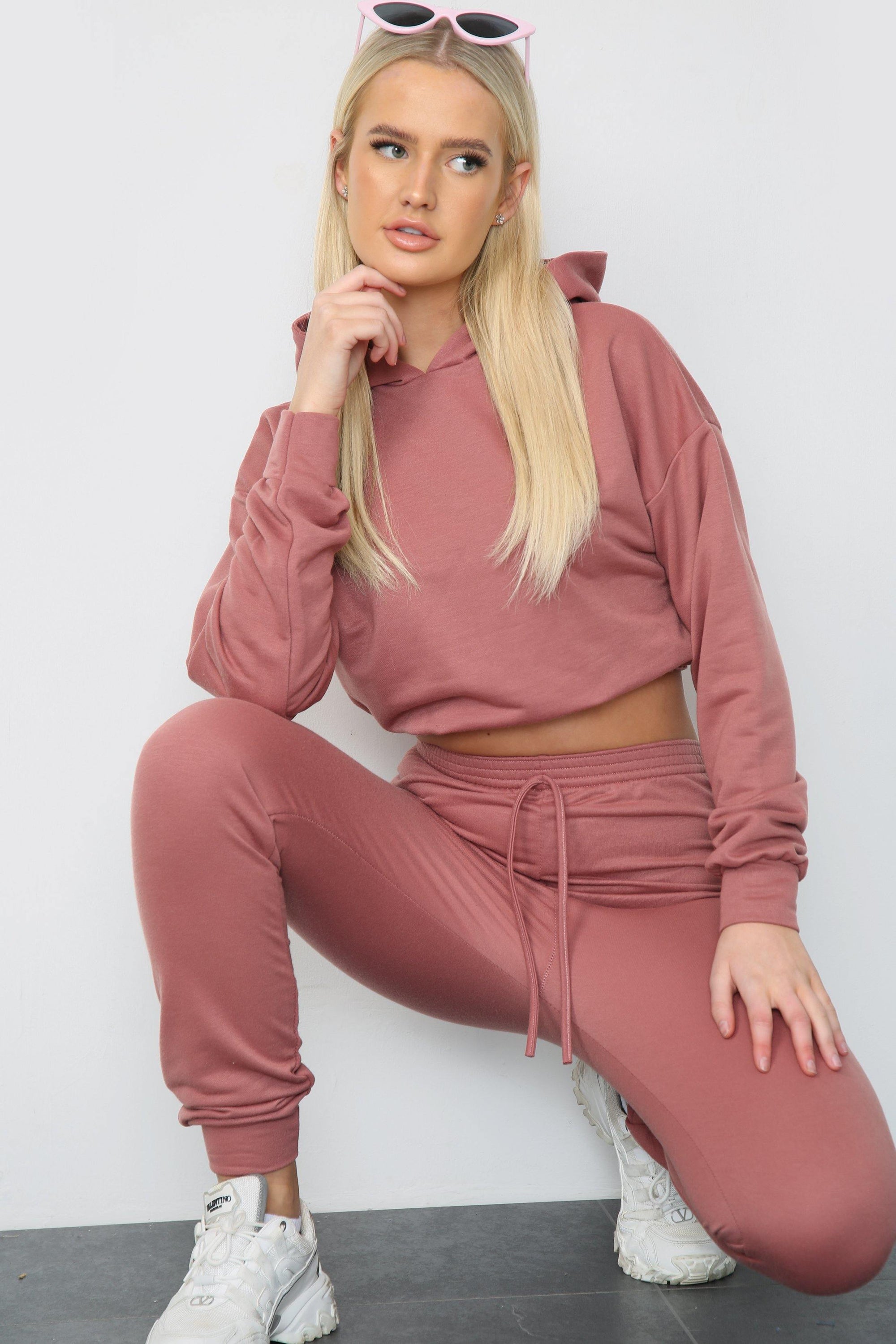 Co-Ord Crop Top And Joggers