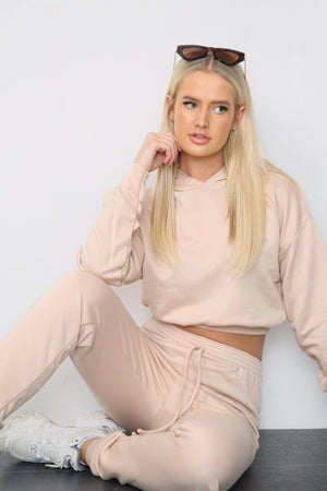 Co-Ord Crop Top And Joggers