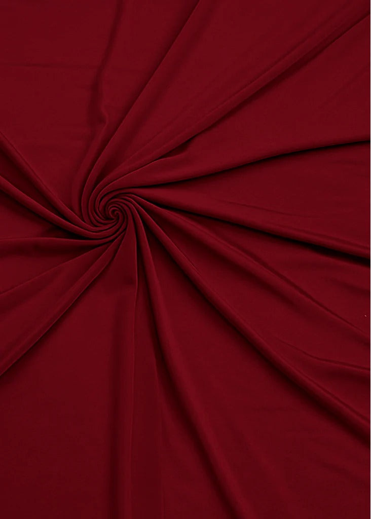 Wine One Shoulder Draping Detailed Side Cut Out Maxi Dress