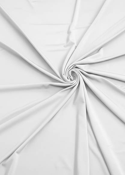 White One Shoulder Ruched Rhinestone Trim Mini Dress