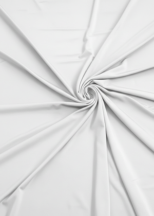 White One Shoulder Ruched Rhinestone Trim Mini Dress