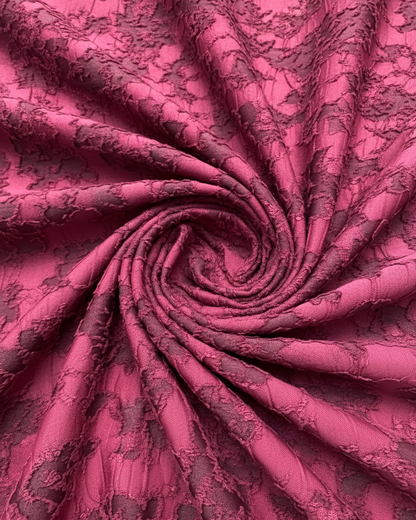 Wine Thin Adjustable Straps Jacquard Bodycon Formal Evening Maxi Dress