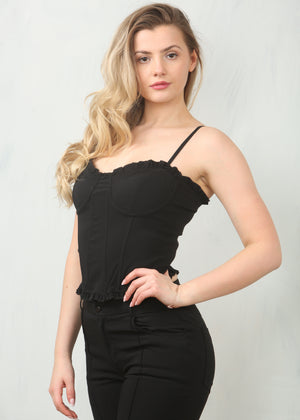 Bold Corset With Boning - bodysuit - Avinci