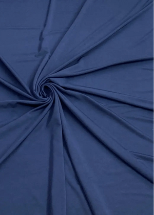 Cap sleeve jersey ruched waist maxi style evening gown, elegant fitted long dress for formal occasions blue fabric details