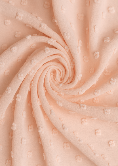 Chiffon Ruffle V Neckline Balloon Sleeves Dress