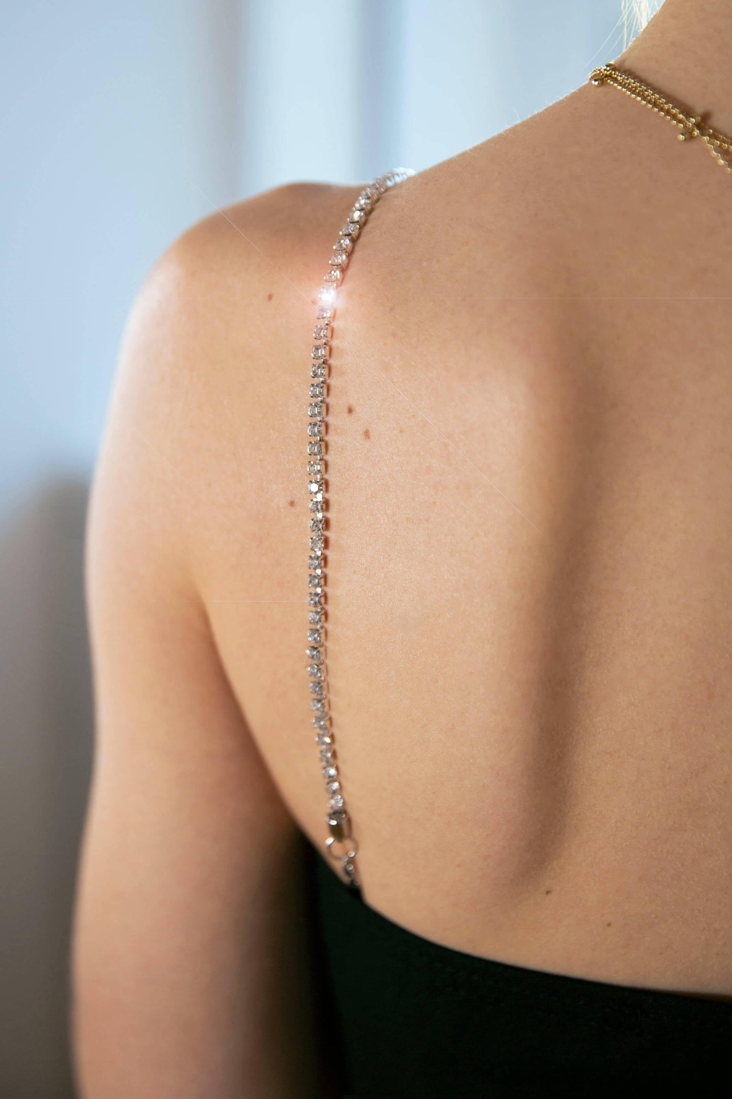 Black Diamond Strap Bodycon Mini Dress - Dresses - Avinci