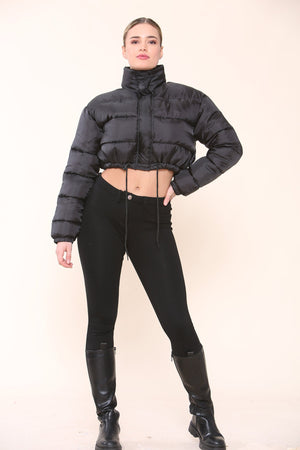 Slay Puffer Jacket: Winter Elegance - Coats & Jackets - Avinci